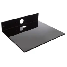 Vivolink VLSHELF-L BLACK mensola per apparecchiatura audio/video Nero Plastica (Codec shelf, Black 8 mm acryl - .) [VLSHELF-L BLACK]