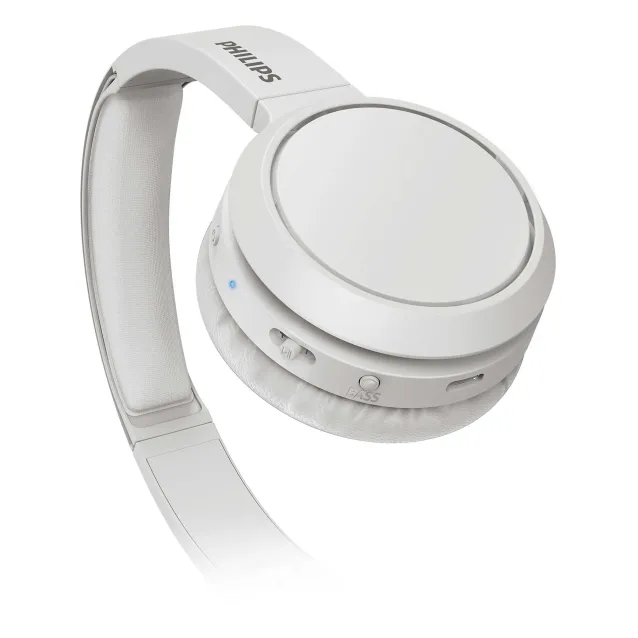 Cuffia con microfono Philips 4000 series TAH4205WT/00 cuffia e auricolare Wireless A Padiglione Musica Chiamate USB tipo-C Bluetooth Bianco [TAH4205WT/00]
