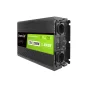 Green Cell Przetwornica napicia PowerInverter LCD 12 V 2000W/40000W samochodowa z wywietlaczem - czysty sinus adattatore e invertitore Auto Nero [INVGC12P2000LCD]