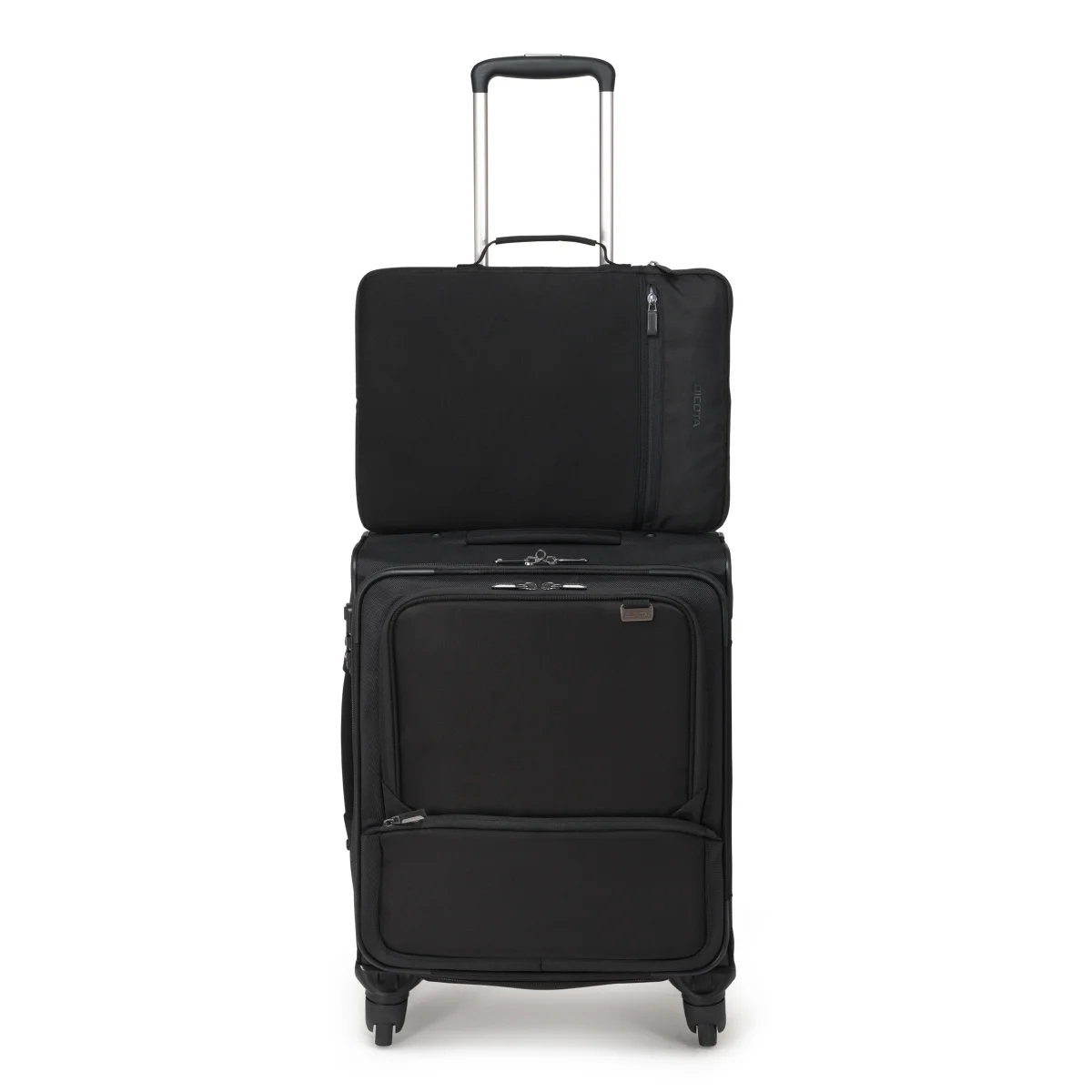 SCOPRI LE OFFERTE ONLINE SU Valigia Dicota Roller Pro 14-15.6 Trolley Nero  Poliestere 49 L (Cabin PRO 14-15.6) [D31218]