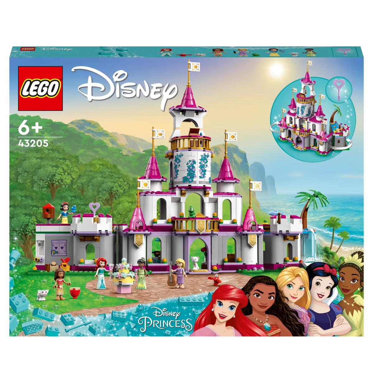 Il Castello di Belle e della Bestia - Lego Disney Princess (43196) - Set  costruzioni - Lego - Giocattoli