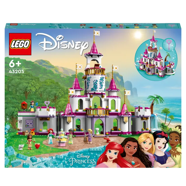 LEGO 43196 Disney Princess Il Castello di Belle e della Bestia