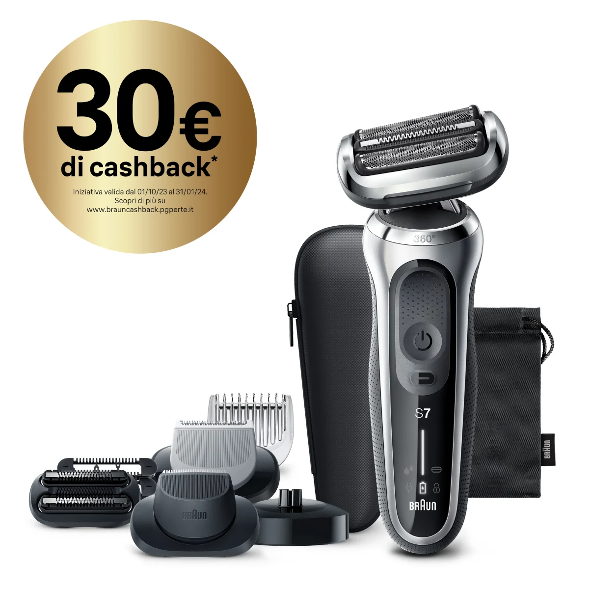 Shaver Series 8000 Rasoio elettrico Wet & Dry S8697/23