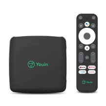 Box smart TV Youin You-Box Nero 4K Ultra HD 8 GB Wi-Fi Collegamento ethernet LAN [EN1040K]