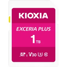 Memoria flash Kioxia 1024GB Exceria plus U3 V30 SD [LNPL1M001TG4]