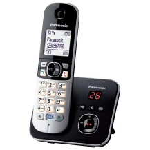 Panasonic KX-TG6821GB telefono Telefono DECT Nero Identificatore di chiamata [KX-TG6821GB]