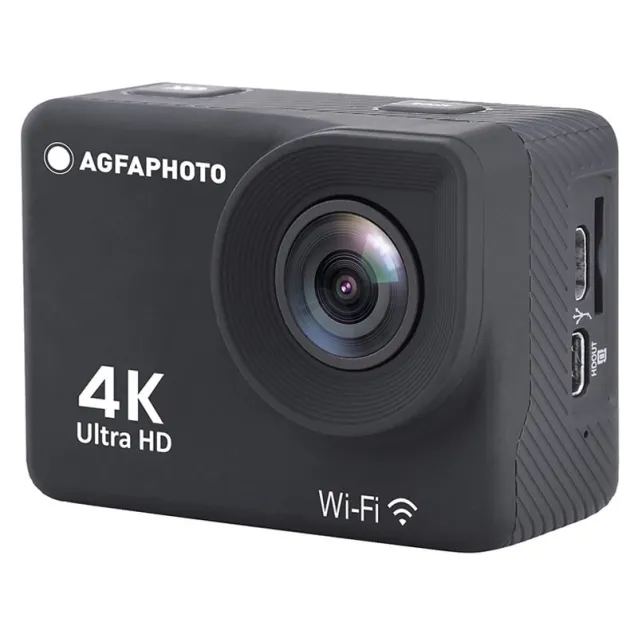 AgfaPhoto AC9000 fotocamera per sport d'azione 12 MP 4K Ultra HD Wi-Fi 49 g [AC9000BK]