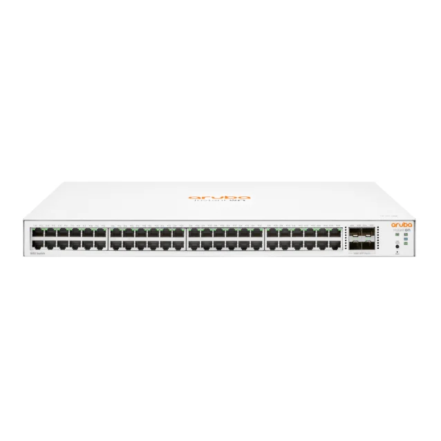 Switch di rete Hewlett Packard Enterprise Aruba Instant On 1830 48G 4SFP Gestito L2 Gigabit Ethernet (10/100/1000) 1U [JL814A]