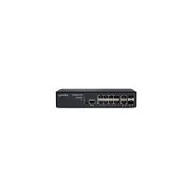 Switch rete LAN industriale a 6 porte - 4 porte PoE RJ45 + 2 slot SFP 30W -  10/100/1000Mbps Power over Ethernet - Commutatore/Hub gigabit switch 