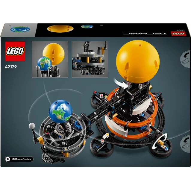 LEGO Pianeta Terra e Luna in orbita