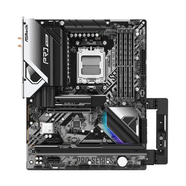 Scheda madre Asrock X670E Pro RS AMD X670 Presa di corrente AM5 ATX [90-MXBJ70-A0UAYZ]