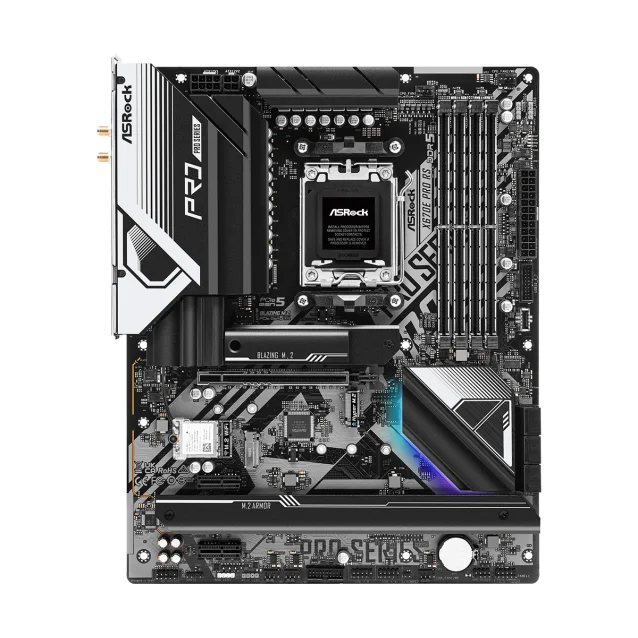 Scheda madre Asrock X670E Pro RS AMD X670 Presa di corrente AM5 ATX [90-MXBJ70-A0UAYZ]