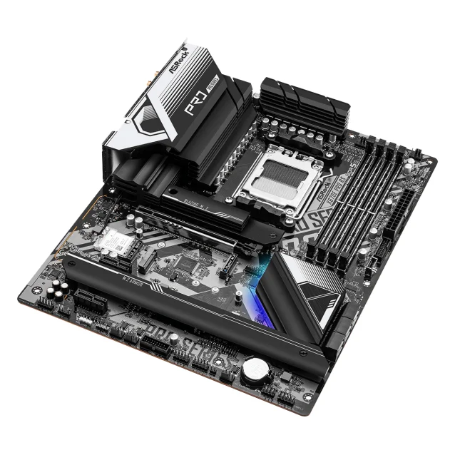 Scheda madre Asrock X670E Pro RS AMD X670 Presa di corrente AM5 ATX [90-MXBJ70-A0UAYZ]