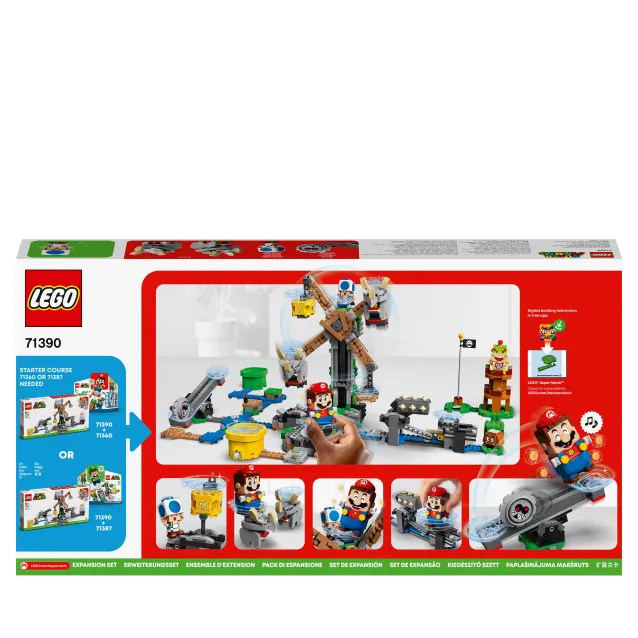LEGO Super Mario L’abbattimento dei Reznor - Pack di espansione [71390]