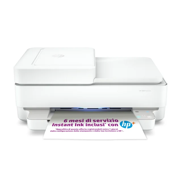 HP ENVY Stampante multifunzione 6430e, Colore, per Casa, Stampa, copia, scansione, invio fax da mobile, wireless; HP+; idonea a Instant Ink; stampa smartphone o tablet [223R2B]