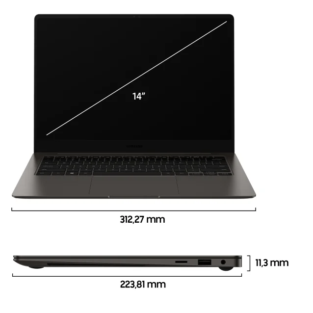 Notebook Samsung Galaxy Book3 Pro 14