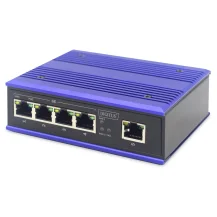 ASSMANN Electronic DN-651120 switch di rete Gigabit Ethernet (10/100/1000) Supporto Power over (PoE) Nero, Blu [DN-651120]