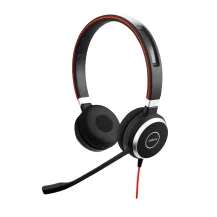 Cuffia con microfono Jabra Evolve 40 UC Stereo Headset with 3.5mm Jack [EVOLVE40UCJACK]