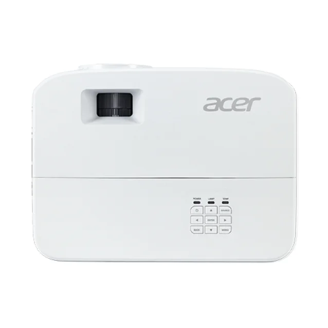 Acer P1357Wi videoproiettore Proiettore a raggio standard 4500 ANSI lumen WXGA (1280x800) Compatibilità 3D Bianco [MR.JUP11.001]