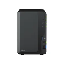 Server NAS Synology DiskStation DS223 Mini Tower Collegamento ethernet LAN Nero RTD1619B (Synology DS223/24TB-HAT3310) [DS223/24TB-HAT3310]