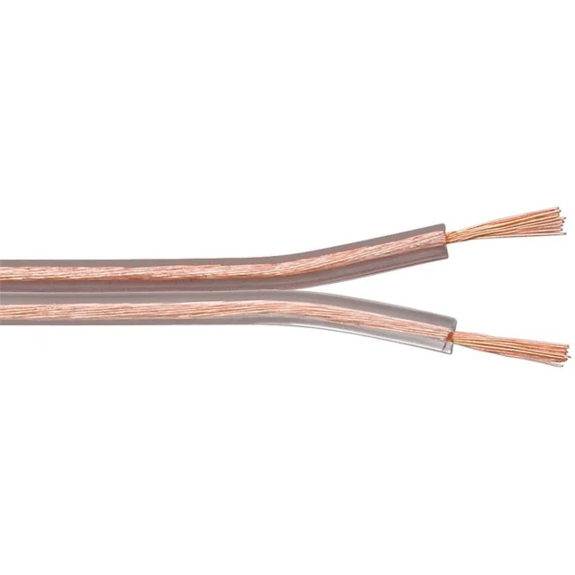 Microconnect AUDSPEAKER9-100 cavo audio 100 m Trasparente (Speaker cable, 100m, - 2x1,5mmÂ², Transparent cable diameter 2 x 1,5 mmÂ² CCA cable: 2x30/0,25 mm, outer: 3,1x6,5 mm . Warranty: 300M) [AUDSPEAKER9-100]