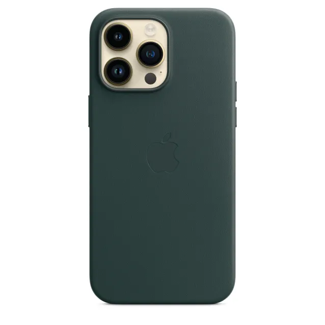 Custodia per smartphone Apple iPhone 14 Pro Max in Pelle - Verde foresta [MPPN3ZM/A]