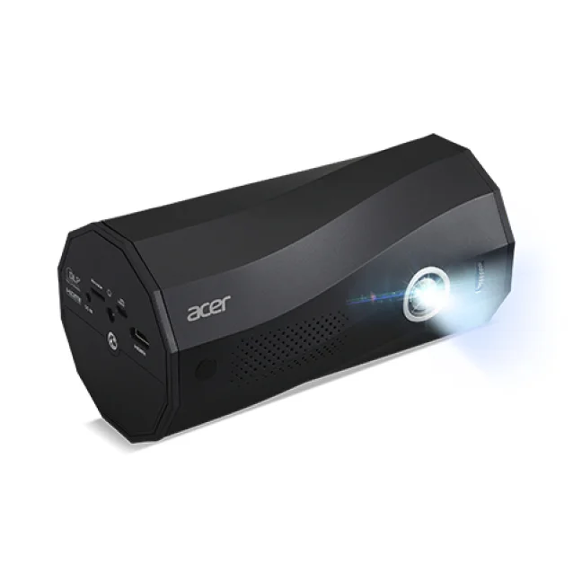Acer Travel C250i videoproiettore Proiettore a raggio standard 300 ANSI lumen DLP 1080p (1920x1080) Nero [MR.JRZ11.001]