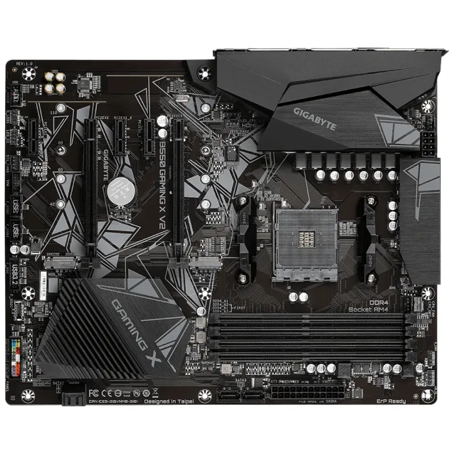 Scheda madre Gigabyte B550 Gaming X V2 AMD Socket AM4 ATX [B550 GAMING V2]
