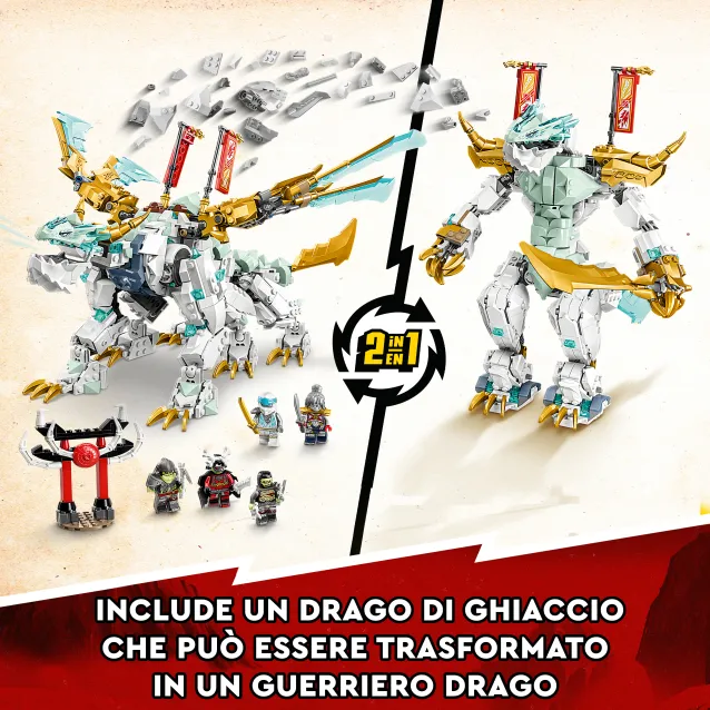 LEGO NINJAGO Drago di Ghiaccio Zane [71786]
