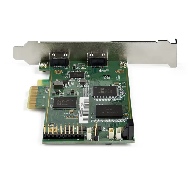 StarTech.com Scheda di acquisizione video HDMI - PCI Express 2.0 4K 60Hz con HDR10 Dispositivo PCIe x4 per PC desktop Registratore video/adattatore/ Streaming live Supporta H.264 (HDMI CAPTURE CARD [PEXHDCAP4K]
