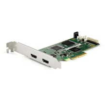 StarTech.com Scheda di acquisizione video HDMI - PCI Express 2.0 4K 60Hz con HDR10 Dispositivo PCIe x4 per PC desktop Registratore video/adattatore/ Streaming live Supporta H.264 [PEXHDCAP4K]