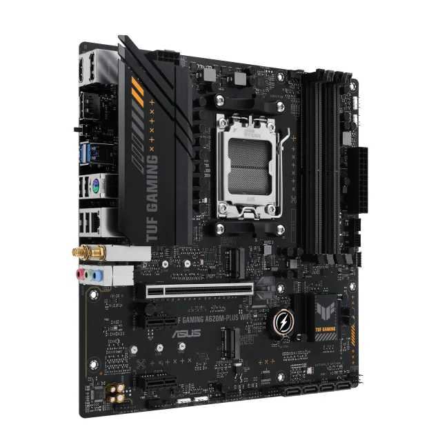 Scheda madre ASUS TUF GAMING A620M-PLUS WIFI AMD A620 Presa di corrente AM5 micro ATX [90MB1F00-M0EAY0]