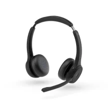 Cuffia con microfono Cisco HS-WL-722-BUNA-C cuffia e auricolare Wireless A Padiglione Ufficio Bluetooth Nero (Cisco Headset 722 - on-ear wireless carbon black Webex Certified) [HS-WL-722-BUNA-C]