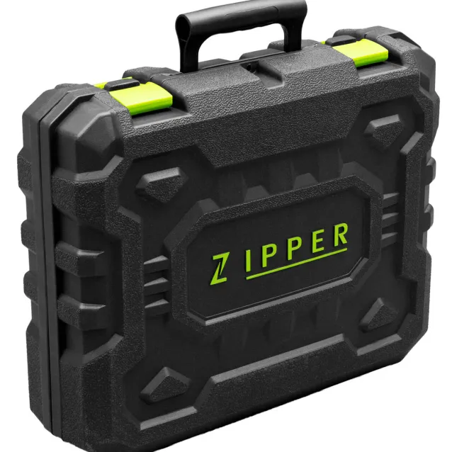 Zipper ZI-BHA1500D trapano 4350 Giri/min SDS-plus 4,9 kg Nero, Verde [ZI-BHA1500D]