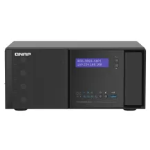 QNAP QGD-3014-16PT-8G switch di rete Gestito Gigabit Ethernet (10/100/1000) Supporto Power over (PoE) Nero [QGD-3014-16PT-8G]