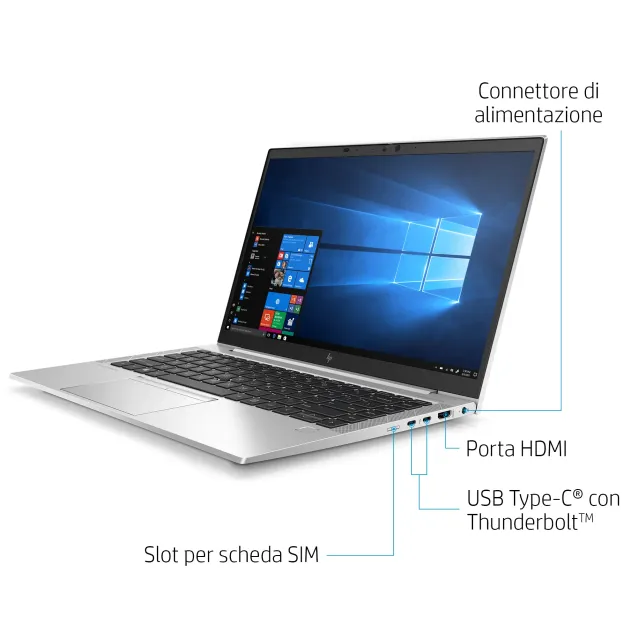 Notebook HP EliteBook 840 G7 Computer portatile 35,6 cm (14
