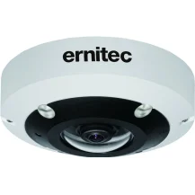 Telecamera di sicurezza Ernitec 12MP Fisheye IP Camera - Panoramic IR 4K Ultra HD Dome 20fps, DWDR, PoE, 12VDC, H265 Warranty: 60M [0070-07965]