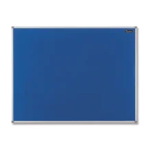 Nobo Basic Bacheca fissa Blu Feltro (Nobo Felt Notice Board Aluminium Trim 1200x900mm Blue DD) [1904071]