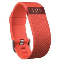 Rilevatore di attività Fitbit Charge HR OLED Braccialetto per rilevamento Arancione [FB405TAS]