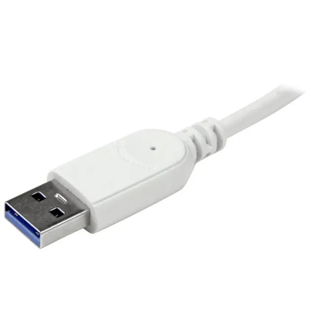 StarTech.com Hub USB 3.0 a 3 porte con Adattatore NIC Ethernet Gigabit Gbe [ST3300G3UA]