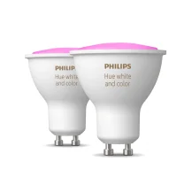 Philips by Signify Hue White and Color ambiance GU10 - confezione da 2 [929001953102]