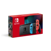 Console portatile Nintendo Switch console da gioco 15,8 cm [6.2] 32 GB Touch screen Wi-Fi Blu, Grigio, Rosso (Switch 1.1 [Neon Red/Blue]) [10010739]