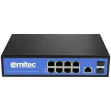 Ernitec ELECTRA-M08 switch di rete Gestito Gigabit Ethernet [10/100/1000] (8 Ports PoE Switch - Managed Layer 2, 8 RJ45 ports, 2 SFP ports. Warranty: 60M) [ELECTRA-M08]