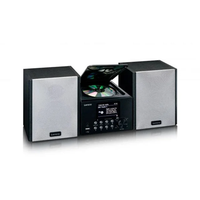 Lenco MC-250 Mini impianto audio domestico 24 W Nero [MC-250]