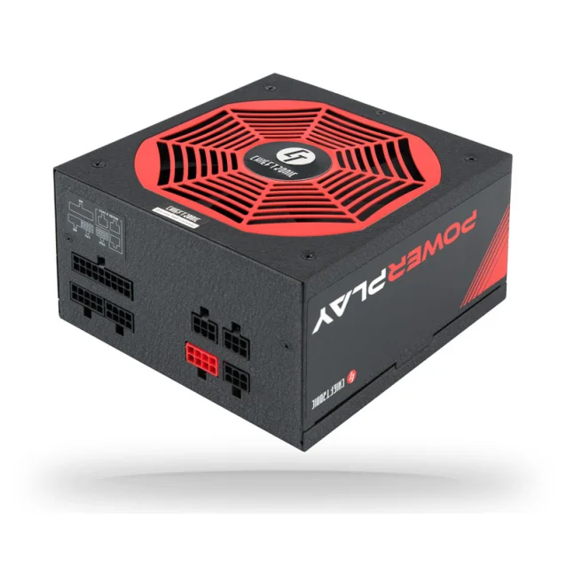 Chieftec PowerPlay alimentatore per computer 550 W 20+4 pin ATX PS/2 Nero, Rosso [GPU-550FC]