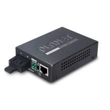 PLANET GT-802S convertitore multimediale di rete 1000 Mbit/s 1310 nm Nero (1000Base-T to 1000Bse-LX - Gigabit Converter [Single Mode] Warranty: 36M) [GT-802S]