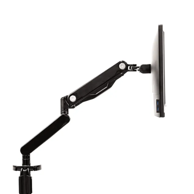 SCOPRI LE OFFERTE ONLINE SU Fellowes 8043301 supporto da tavolo per Tv a  schermo piatto 76,2 cm [30] Libera installazione Nero (Fellowes Platinum  Series Single Monitor Arm) [8043301]