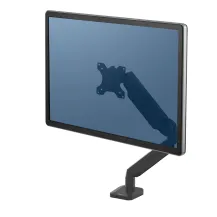 Fellowes 8043301 supporto da tavolo per Tv a schermo piatto 76,2 cm [30] Libera installazione Nero (Fellowes Platinum Series Single Monitor Arm) [8043301]