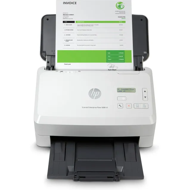 HP Scanjet Enterprise Flow 5000 s5 Scanner a foglio 600 x DPI A4 Bianco [6FW09A#B19]