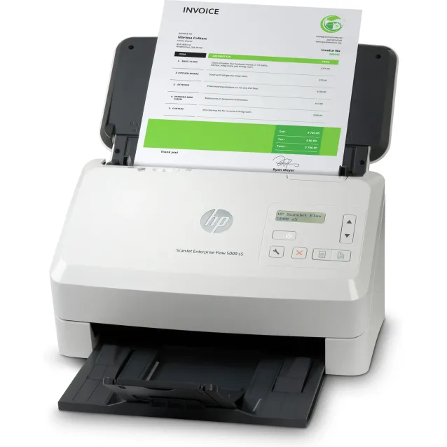 HP Scanjet Enterprise Flow 5000 s5 Scanner a foglio 600 x DPI A4 Bianco [6FW09A]